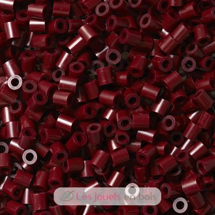 Tüte mit 1000 Kunststoffperlen Midi Rotbraun HAMA-207-30 Hama 2