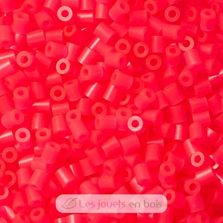 Tüte mit 1000 Kunststoffperlen Midi Fuchsie HAMA-207-32 Hama 2