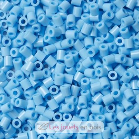 Tüte mit 1000 Kunststoffperlen Midi pastellblau HAMA-207-46 Hama 1