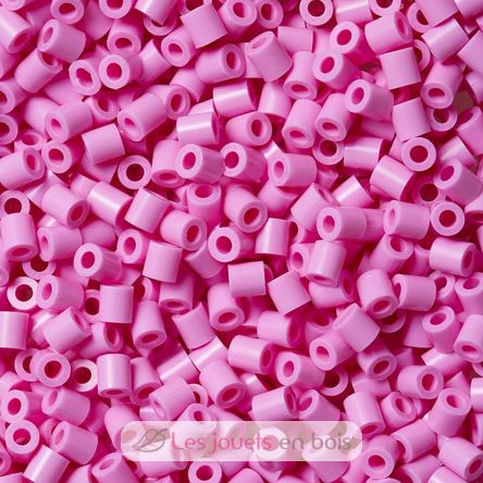 Tüte mit 1000 Kunststoffperlen Midi Pastellrosa HAMA-207-48 Hama 1