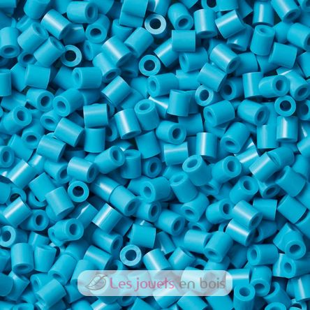 Tüte mit 1000 Kunststoffperlen Midi azurblau HAMA-207-49 Hama 1