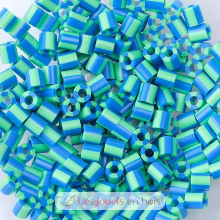 Tüte mit 1000 Kunststoffperlen Midi zweifarbig 2 HAMA-207-92 Hama 2