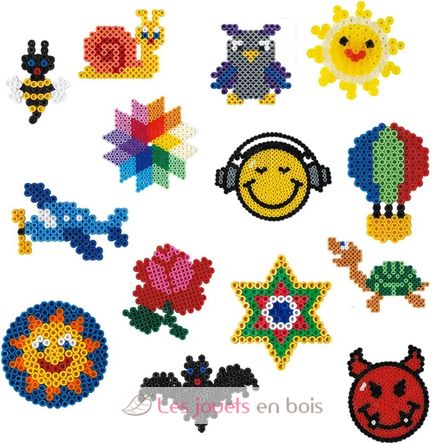 Gelb Topf mit 4000 Midi-Kunststoffperlen HAMA-2052 Hama 4