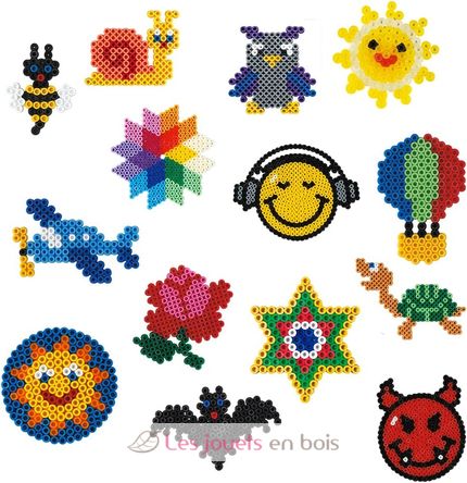 Gelb Topf mit 4000 Midi-Kunststoffperlen HAMA-2052 Hama 4