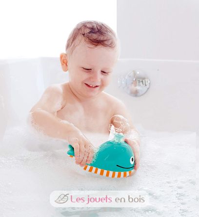 Badespielzeug Seifenblasen-Wal HA-E0216 Hape Toys 3