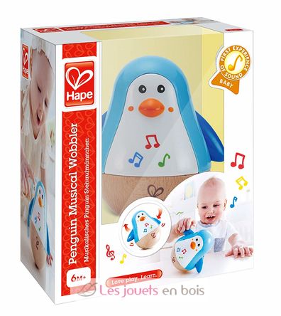 Stehauf-pinguin HA-E0331 Hape Toys 5