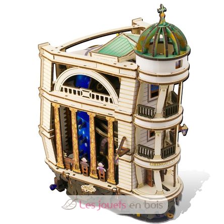 Modellbausatz Gringotts Bank Murmelbahn U70276 Ugears 1