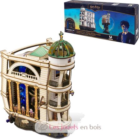 Modellbausatz Gringotts Bank Murmelbahn U70276 Ugears 2