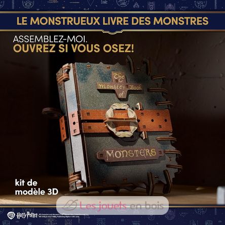 Das Monsterbuch der Monster Modell Bausatz U70274 Ugears 7
