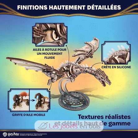 Modellbausatz Ukrainischer Eisenbauch-Drache U70280 Ugears 6