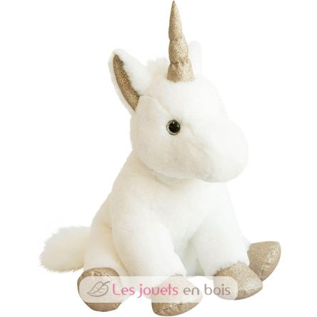 Goldenes Einhornplüsch 45 cm HO2769 Histoire d'Ours 1