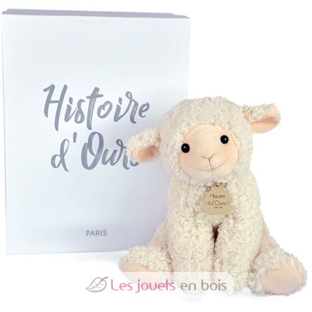 Plüsch Lamm Elfenbein 30 cm HO3129 Histoire d'Ours 4