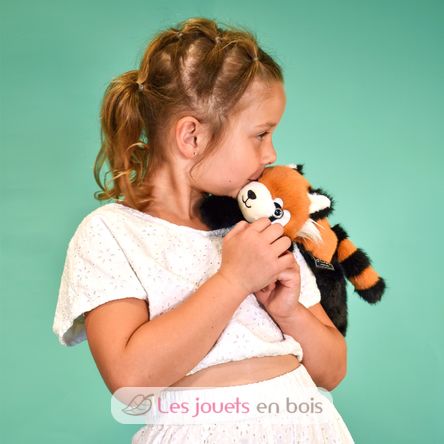 Magnetisches Plüschtier Roter Panda 30 cm HO3360 Histoire d'Ours 5