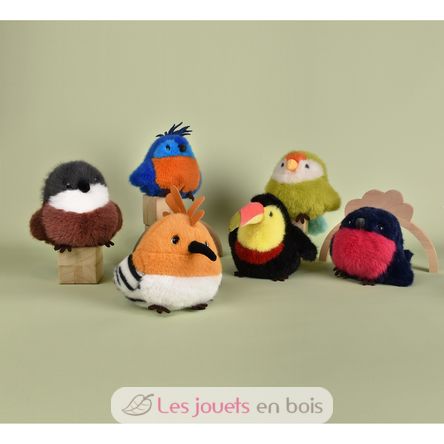 Rotkehlchen-Plüschvogel 15 cm HO3439 Histoire d'Ours 6