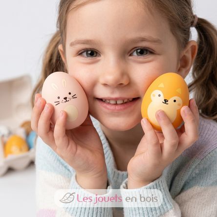 Eierrasseln aus Silikon LL052-001 Little L 2