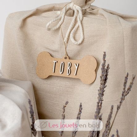 Weihnachtsdeko - Personalisiertes Knochen aus Holz VI-HU10 Vintiun 6