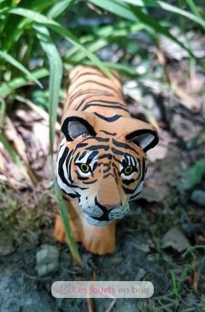 Figur Tiger aus Holz WU-40458 Wudimals 3