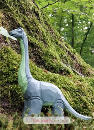 Figur Diplodocus aus Holz WU-40900 Wudimals 5