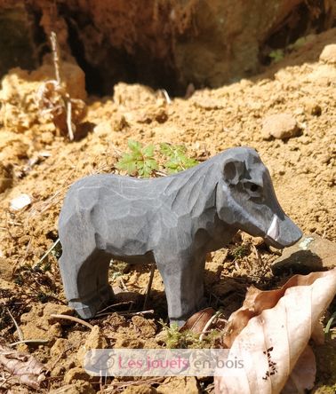 Figur Warzenschwein aus Holz WU-40726 Wudimals 2