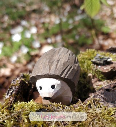 Figur Igel aus Holz WU-40713 Wudimals 4