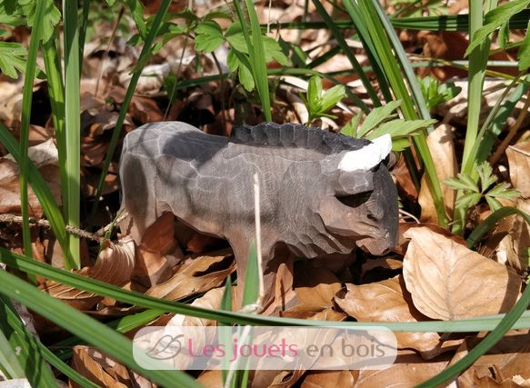 Figur Gnus aus Holz WU-40475 Wudimals 3