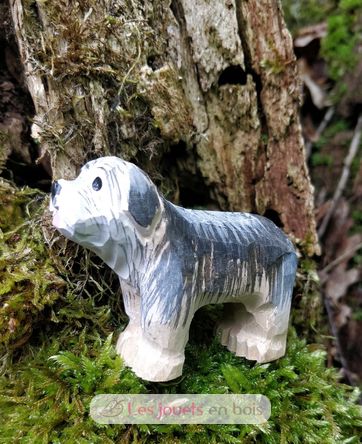 Figur Hund aus Holz WU-40633 Wudimals 2