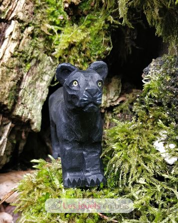 Figur Panther aus Holz WU-40470 Wudimals 3