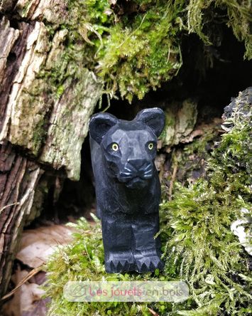Figur Panther aus Holz WU-40470 Wudimals 4