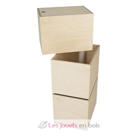 Spielzeugkiste - 3 Kisten TOYCAR3BOX In2wood 3