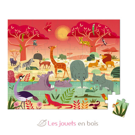 Puzzle Tier-NationalPark J02650 Janod 2