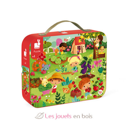 Puzzle Garten J02663 Janod 1