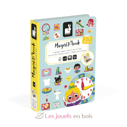 Magneti'book Lerne die Uhr J02724 Janod 6