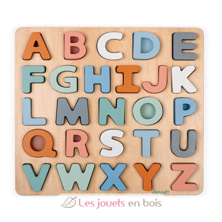 Sweet Cocoon Holzpuzzle alphabet J04412 Janod 2