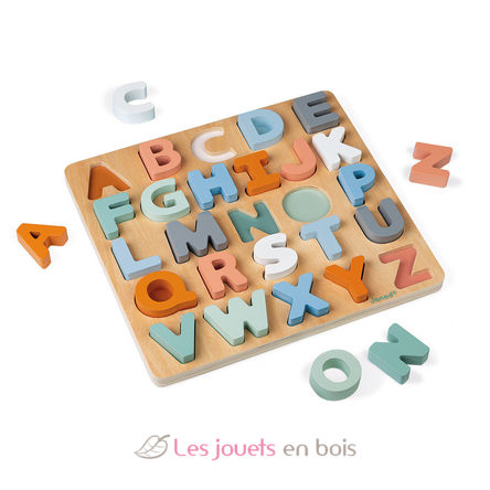 Sweet Cocoon Holzpuzzle alphabet J04412 Janod 3