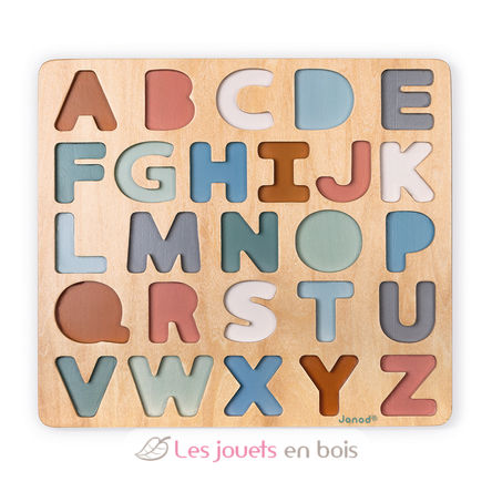 Sweet Cocoon Holzpuzzle alphabet J04412 Janod 8