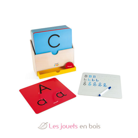 Schreib-Spiel Buchstaben J05074 Janod 1