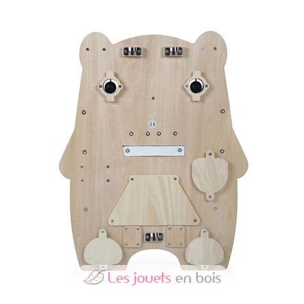 Aktivitätsplatte aus Holz Bär Pure J05162 Janod 8