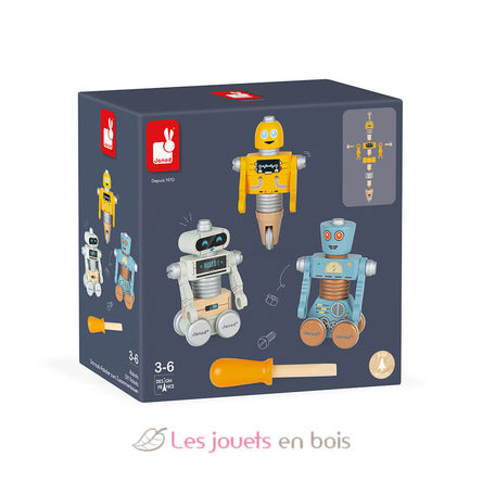 Brico'Kids Roboter zum Bauen J06473 Janod 11