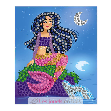 Delfin- und Meerjungfrauen-Mosaike J07961 Janod 3