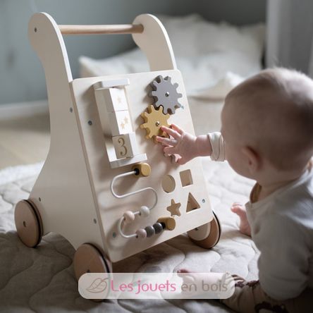 Cremefarbener Aktivitätswagen JAB-C2559 JaBaDaBaDo 3