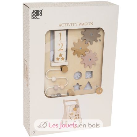 Cremefarbener Aktivitätswagen JAB-C2559 JaBaDaBaDo 6