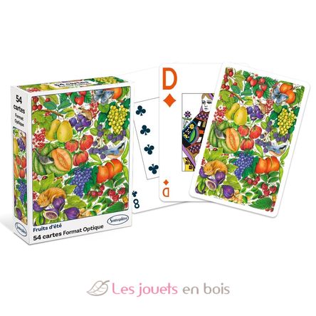 Kartenspiel mit 54 Karten Sommerfrüchte SS-1301 Sentosphère 1