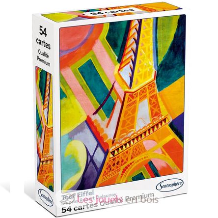 Kartenspiel mit 54 Karten Eiffelturm SS-1255 Sentosphère 3