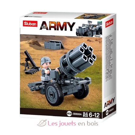 Army WWII - Raketenabwehrkanone SL-M38-B0680A Sluban 1