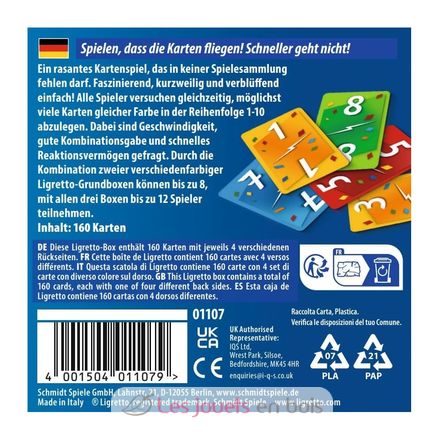 Ligretto blau S-01107 Schmidt Spiele 4