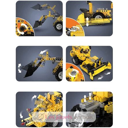 2in1-Lader-LKW 693 Teile C65004W CaDA 3