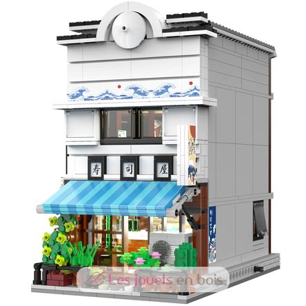 Japanisches Sushi-Geschäft 1665 Teile C66018W CaDA 9