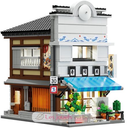Japanisches Sushi-Geschäft 1665 Teile C66018W CaDA 2
