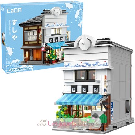 Japanisches Sushi-Geschäft 1665 Teile C66018W CaDA 1