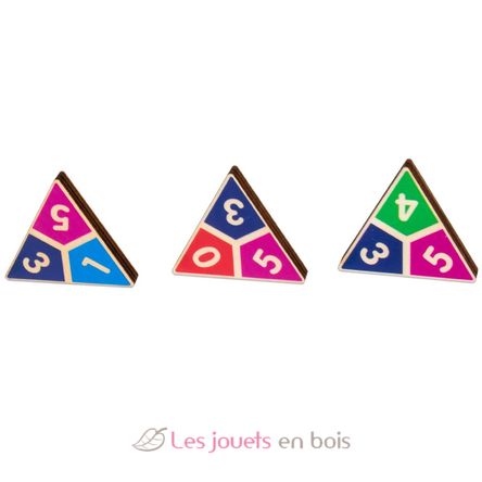 Dreiecksdomino in der Metallbox CA108 Cayro 3